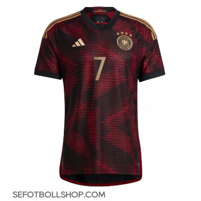 Billiga Tyskland Kai Havertz #7 Borta fotbollskläder VM 2022 Kortärmad